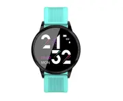 Smart Bracelet 1.22 Color Screen Female Bracelet Monitoring Heart Rate Blood Pressure Step Movement Physiological Cycle-Green