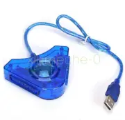Dual PSX PS1 PS2 Plasation 2 To PC USB Game Pad Controller Converter Adapter M