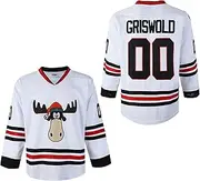 [THE GROSS SISTERS] Clark #00 Griswold Men's Movie Hockey Jersey X-Mas Christmas Vacation Stitched S-4XL