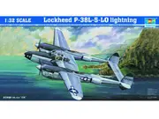 Trumpeter 1/32 Lockheed P-38L-5-LO Lightning Plastic Model Kit [02227]