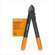 Fiskars 79726997J 15 Inch PowerGear Super Pruner/Lopper, Black/Orange, 15 Inch