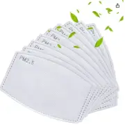 NEW 25 Pcs PM2.5 Filters 5 Layers Activated Carbon Filters Breathing Insert