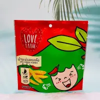 在飛比找Yahoo!奇摩拍賣優惠-泰國 LOVE FARM 檸檬乾 檸檬片 辣味芒果乾 30g