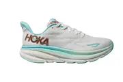 Hoka Women's Clifton 9 Running Shoes - Frost/Rose Gold