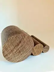 6" Diameter Canvas Phenolic Rod- Priced Per Foot - Cut to Size!