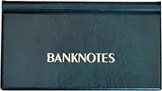 Collector Collector's Album for Banknotes, Notes, Banknote Album with 20 Pages, 8 x 17 cm (Green)
