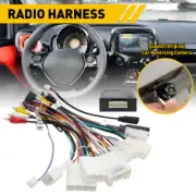 Car Stereo Radio Power Harness Cable Wire Adapter Support JBL AMP For Toyota T (for: Subaru)