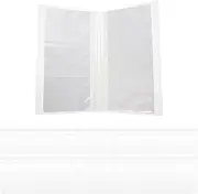 FOMIYES 1 Set Transparent Jewelry Storage Pouches Album Type Bags for Earrings Necklaces and Accessories Lightweight Durable Design Convenient Organization