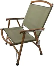 Picnic Chair Outdoor Folding Chair Camping Camping Picnic Chair Portable Fishing Chair Stool Beach Chair (Color : Green)