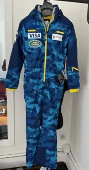 SPYDER US SKI TEAM Issue USST Freestyle TEAM Flight Suit GTX SNOW Womens M