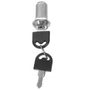 10pcs Cylinder Cam Drawer Lock Alloy Push Lock Home Cabinet Locks Mailbox Locks