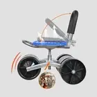 Rolling Stool with Back Stool with Wheels for Garage Outdoor