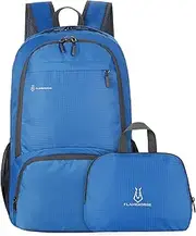 Lightweight Foldable Backpack Men Women Waterproof Packable Backpack Travel Hiking Daypack Blue