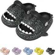 [Generic] Original Luminous Shark Slides Cute Cartoon Quick Dry Non-slip Slippers Gym Sandals Beach Shoes for Boys Girls