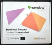 Nanoleaf Shapes WiFi and Thread Smart RGBW Triangles Expansion Pack