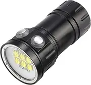 Underwater Photography Lamp of The LED LED Flashlight with a Non -liquidated Mango for Hiking and Fishing