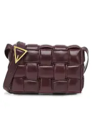 Bottega Veneta Padded Cassette Bag in Grape