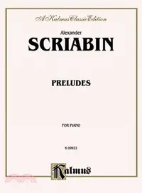在飛比找三民網路書店優惠-Scriabin 24 Preludes