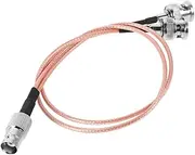 SHINEOFI High Frequency Female to Male Connector Cable for Antenna Dual Shielded Coaxial Extension Cord Reliable Signal Transmission for CCTV Video Equipment and Televisions