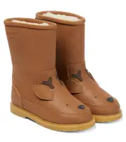 [Donsje] Donsje Wadudu leather ankle boots UK 12 brown