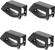 LOORGVEL 4Pcs Luggage Roof Clamp Brackets Car Mount for Increased Storage Capacity Easy Installation for Travel and Camping Gear Compatible with Various Car Models
