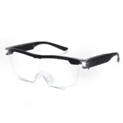 200% Magnifying Glasses with Light, Rechargeable LED Lighted Magnification Ey...