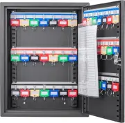 BARSKA Adjustable Key Cabinet Lock Box - 42 Position - Key Lock