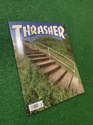 Thrasher Magazine-April 2021 (Jack O’Grady Cover) with Celine Paris stickers