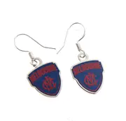 Melbourne Demons Colour Logo Earrings