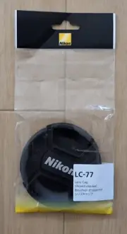 NIKON LC-77 [Lens cap 77mm (spring type)] / AIRMAIL with TRACKING