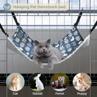 在飛比找蝦皮購物優惠-Xstore2 Cat Hammock Hanging Be