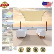 Breathable Rectangle Sun Shade Sail 9' x 24' - Stylish UV Block Solution
