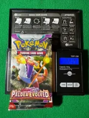 HEAVY? 22.19 Grams! Pokemon Paldea Evolved Factory Sealed Booster Pack!!