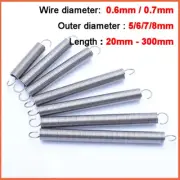 Expansion Spring Wire Diameter 0.6mm/0.7mm Tension Extension Expanding Springs