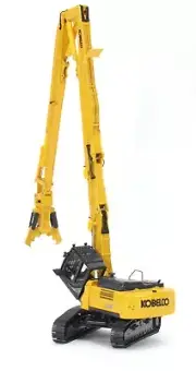 Kobelco SK400DLC-10 Demolition Excavator - Motorart 1:50 Scale Model #1211 New