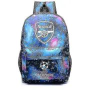 Star Arsenal Uefa Champions League Shoulder Bag Fan Backpack Student Schoolbag Storage Bag_y