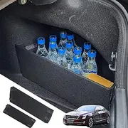 Compatible with Cadillac ATS-L 2016-2019 Car Rear Trunk Organizer Side Divider Liner Fiber Waterproof Auto Console Storage Divider Board 2Pcs Trunk Storage Organizer Side Baffle Board