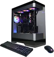 CyberPowerPC Gamer Supreme Gaming PC, AMD Ryzen 9 9900X 4.4GHz, GeForce RTX 5070 12GB, 32GB DDR5, 2TB PCIe 4.0 SSD, WiFi Ready & Windows 11 Home (SLCAI9700A3)