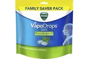 Vicks VapoDrops Original Menthol Lozenges 70 pack