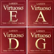 Larsen Virtuoso 4/4 Violin Strings Set E-Carbon Steel Loop