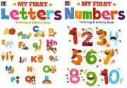 Coloring & Activity Books - My First Numbers and My First Letters (Set of 2 Book