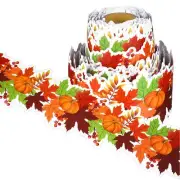 65.6 ft Thanksgiving Bulletin Board Border Fall Pumpkin Fall Bulletin Board B...