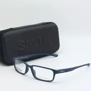 NEW SMITH OPTICS TRAVERSE FLL MATTE FRENCH BLUE AUTHENTIC EYEGLASSES WCASE 54-18