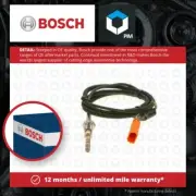 Exhaust Temperature Sensor fits AUDI Q7 4L 3.0D After DPF 07 to 15 Genuine Bosch