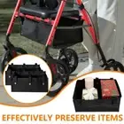 Reusable Rollator Walker Basket Foldable Under Seat Pouch Four Wheel Rollator