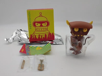 Kidrobot Futurama Series 1 Robot Devil 3" Mini Vinyl Figure 1/96 Chase 2013