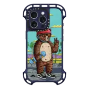 iPhone 16 Pro Ultra Bounce Case MagSafe Compatible Bear the Bear Phone Case