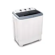 Devanti Portable Washing Machine Twin Tub 5KG White
