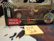 Burago Jaguar SS 100 1937 COD. 3006 1/18 Scale Made in Italy NOS