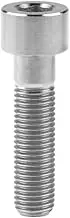4PCS Titanium Bolt M10x20 25 30 35 40 45 50 55 60mm Square Head 1.25/1.5mm Pitch Hexagon Socket Screw Ti Fasteners(Titanium,30MM_M10 1.5)